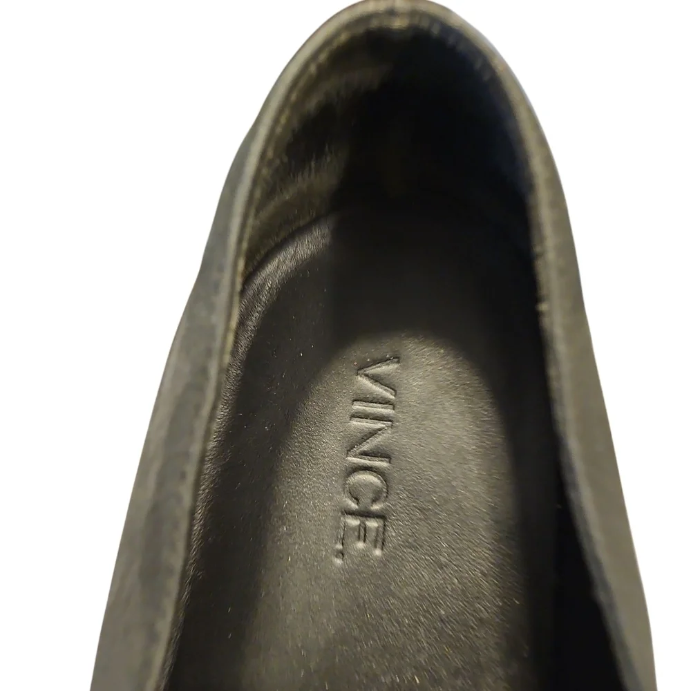 Vince Black Platform Shoes